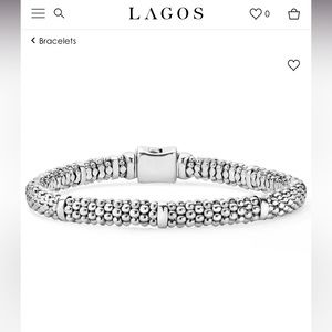 Lagos caviar bracelet 6mm